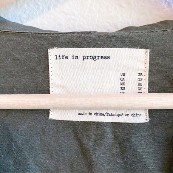 Life in Progress Jacket sz XS - Picture 3 of 4
